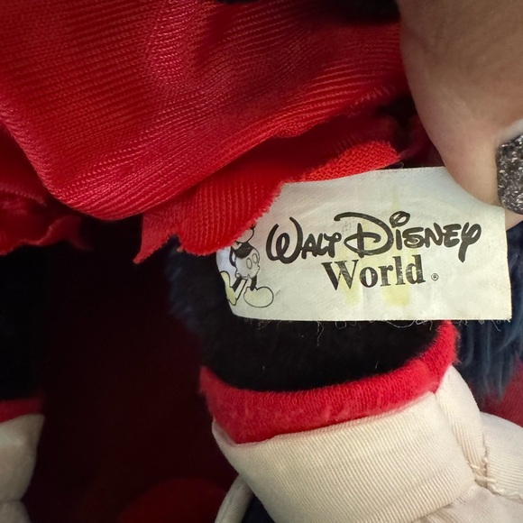 VTG Disney World Minnie Mouse 21” Cheerleader Rare Fun Awesome Cute - Picture 14 of 16